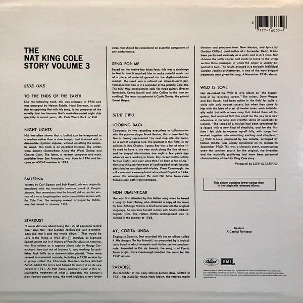 Nat King Cole : The Nat King Cole Story: Volume 3 (LP, Comp, RE)