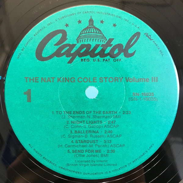 Nat King Cole : The Nat King Cole Story: Volume 3 (LP, Comp, RE)