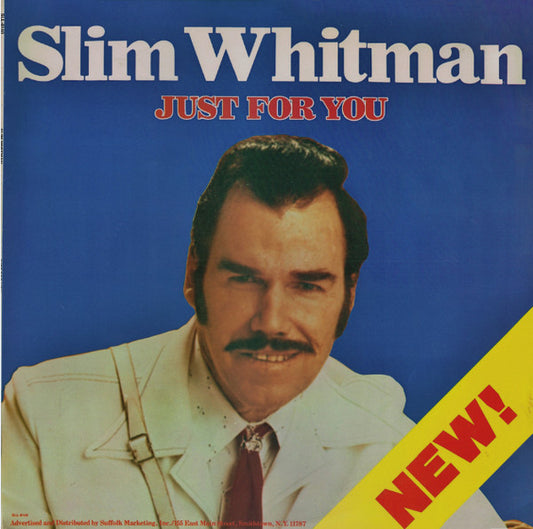 Slim Whitman : Just For You (LP, Album)