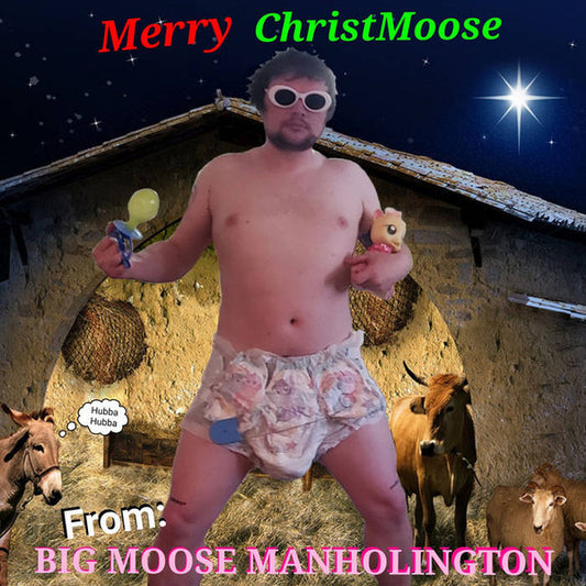 Big Moose Manholington : Merry Christmoose (CD, Album, Ltd)