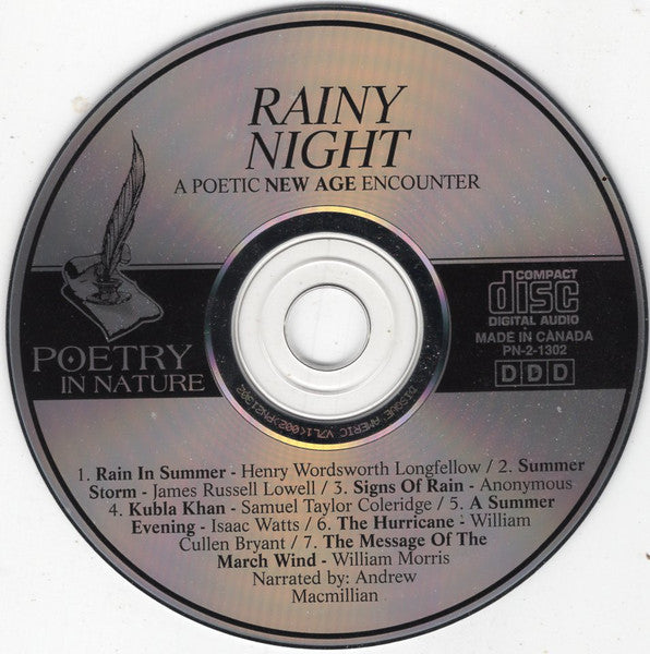 Various : Rainy Night (CD)