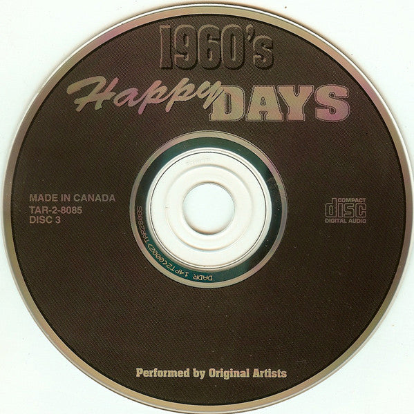 Various : 1960's Happy Days - Disc 3 (CD, Comp)