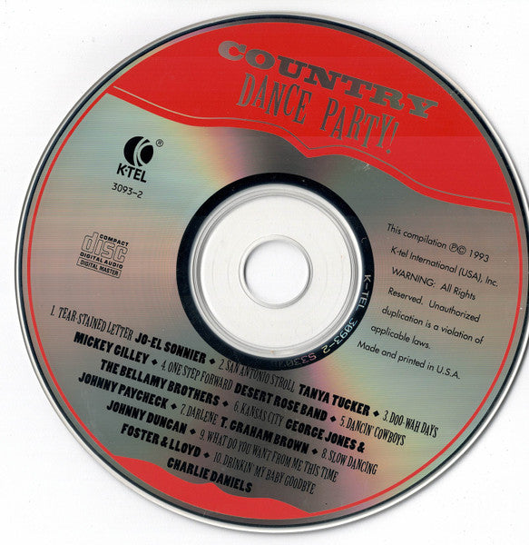 Various : Country Dance Party! (CD, Comp)