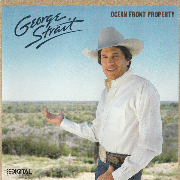 George Strait : Ocean Front Property (CD, Album, RE)