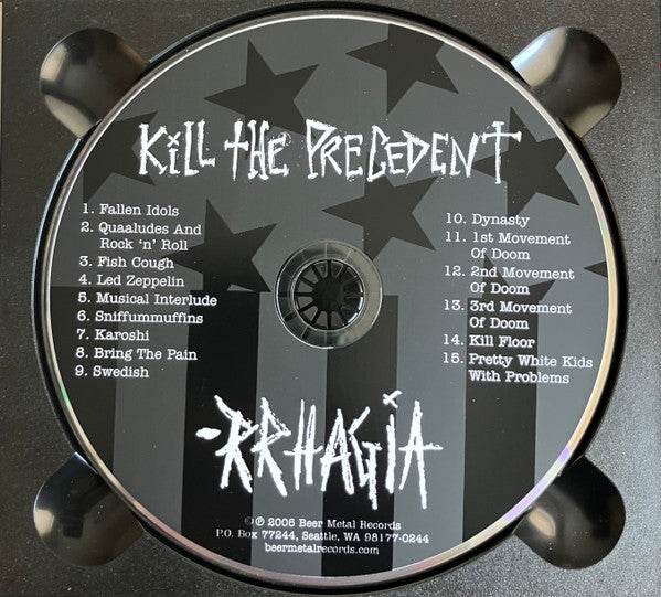 Kill The Precedent (2) : Rrhagia (CD, Dig)