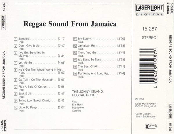 The Jonny Island Reggae Group : Reggae Sound From Jamaica (CD, Album)