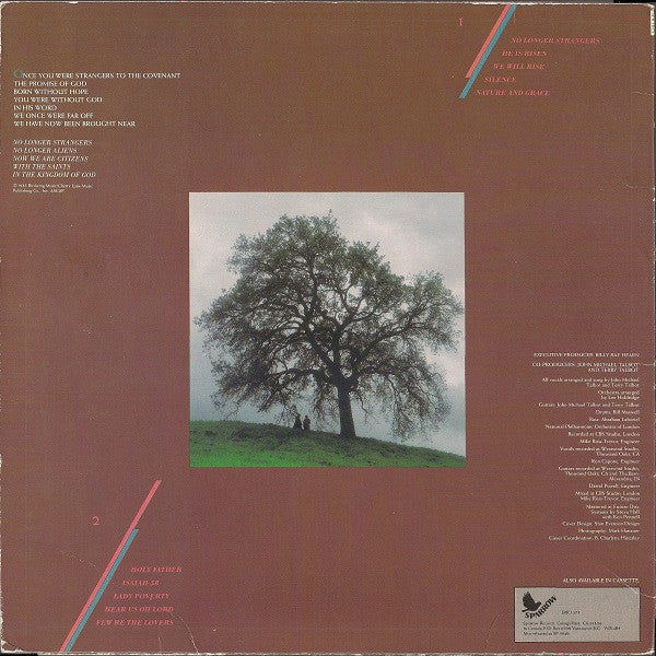 John Michael Talbot & Terry Talbot : No Longer Strangers (LP, Album)