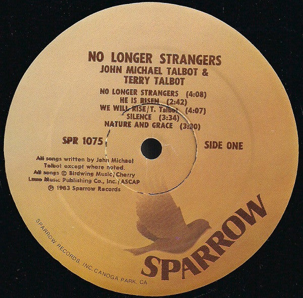 John Michael Talbot & Terry Talbot : No Longer Strangers (LP, Album)