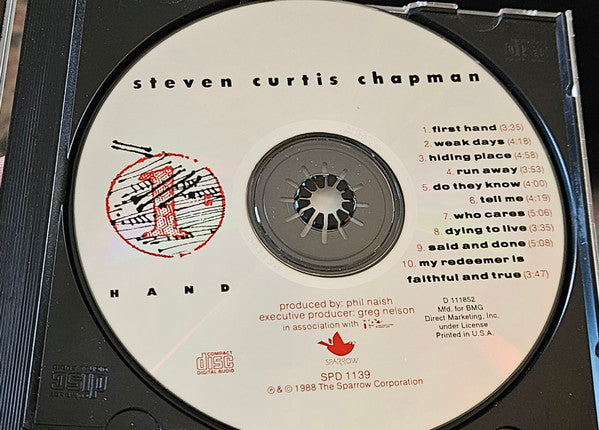 Steven Curtis Chapman : First Hand (CD, Album, Club)