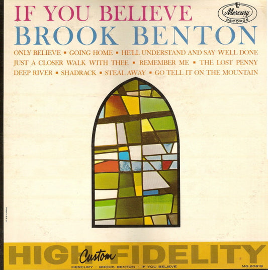 Brook Benton : If You Believe (LP, Mono)