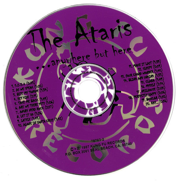 The Ataris : ...Anywhere But Here (CD, Album)