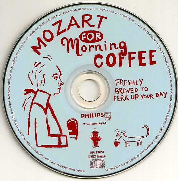 Wolfgang Amadeus Mozart : Mozart For Morning Coffee (CD, Comp)