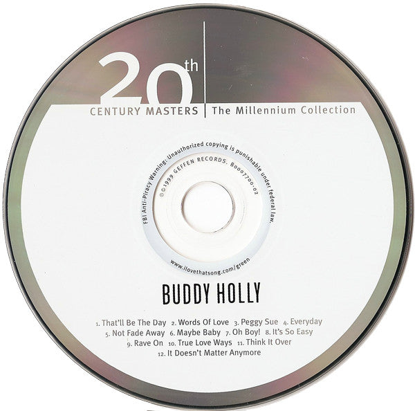 Buddy Holly : The Best Of Buddy Holly (CD, Comp, RE, RM, Tec)