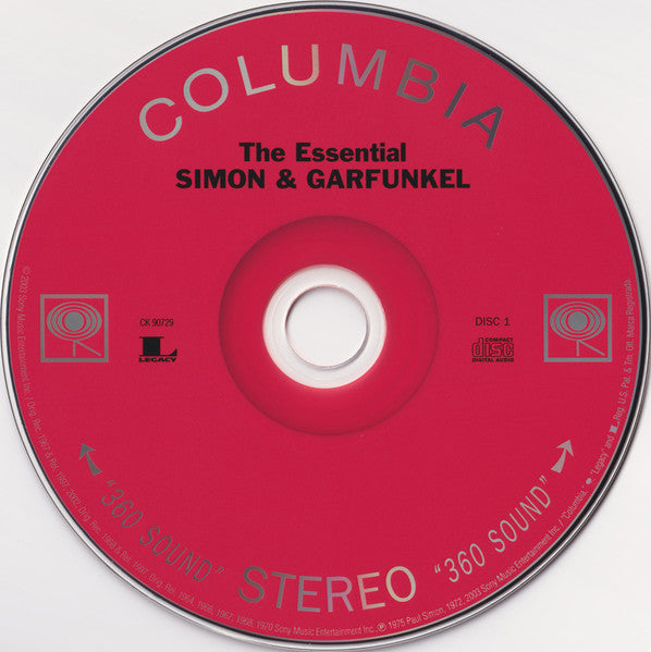Simon & Garfunkel : The Essential Simon & Garfunkel (2xCD, Comp, DAD)