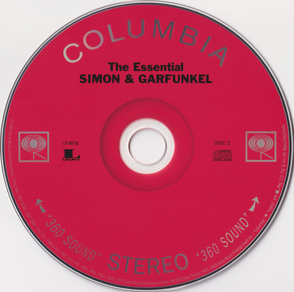 Simon & Garfunkel : The Essential Simon & Garfunkel (2xCD, Comp, DAD)