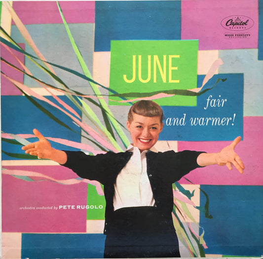 June Christy - Fair And Warmer! (LP) (G+) - Endless Media