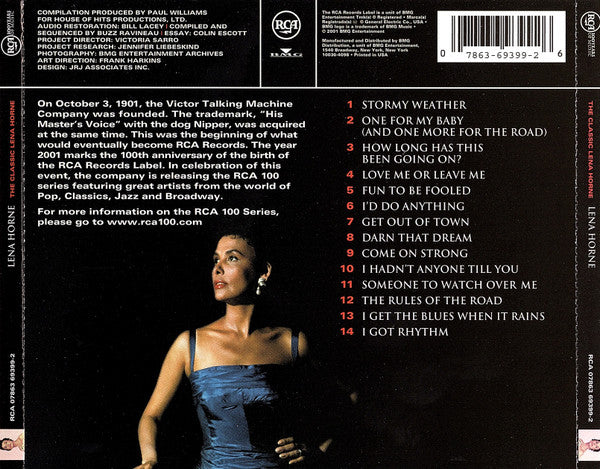 Lena Horne : The Classic Lena Horne (CD, Comp, RM)