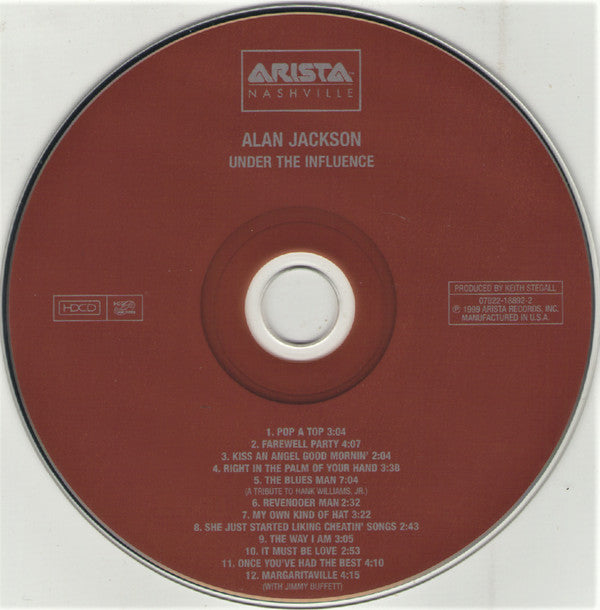 Alan Jackson (2) : Under The Influence (HDCD, Album)