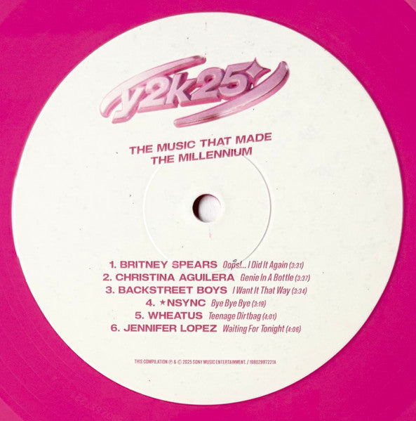 Various : Y2K25: The Music That Made The Millennium (LP, Comp, Ltd, Hot)