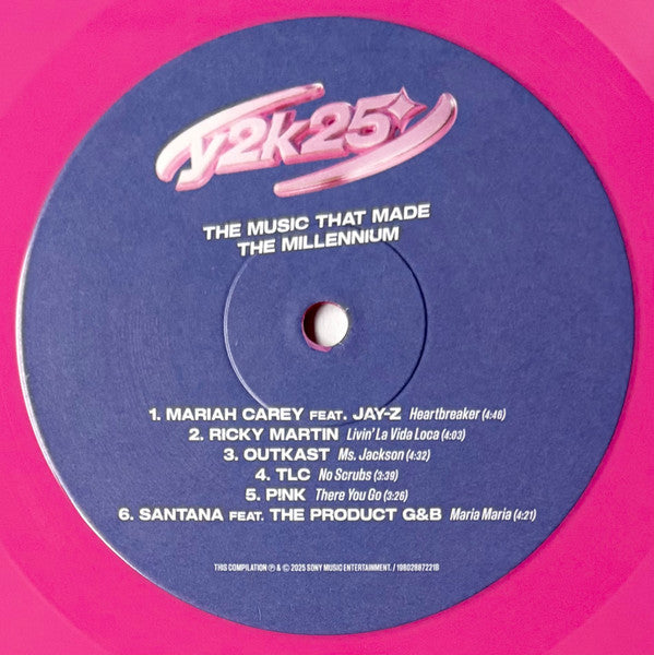 Various : Y2K25: The Music That Made The Millennium (LP, Comp, Ltd, Hot)