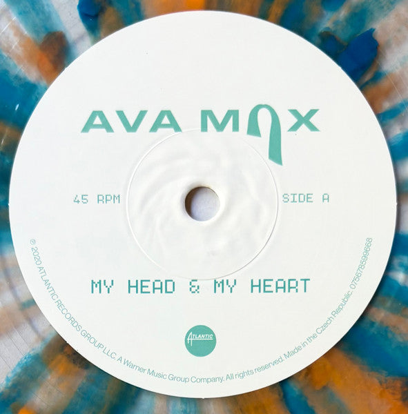 Ava Max : My Head & My Heart (7", Single, Ltd, Cle)