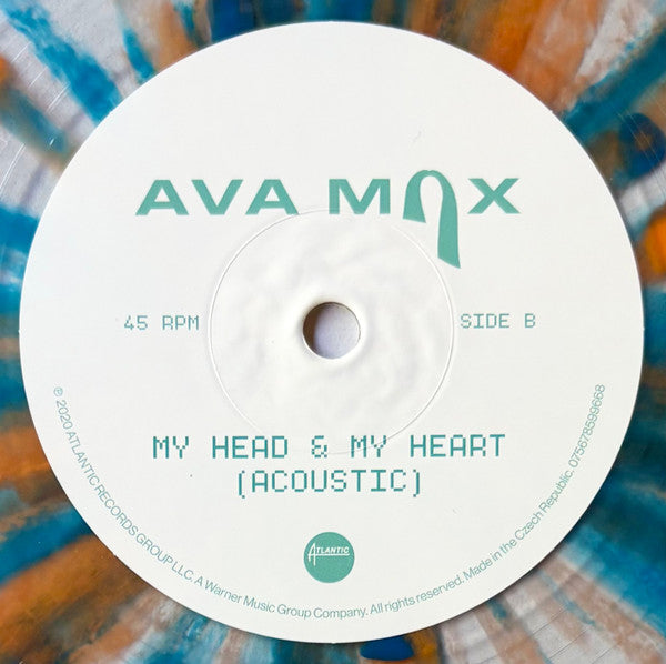 Ava Max : My Head & My Heart (7", Single, Ltd, Cle)