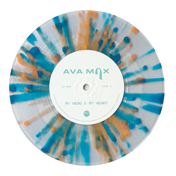 Ava Max : My Head & My Heart (7", Single, Ltd, Cle)