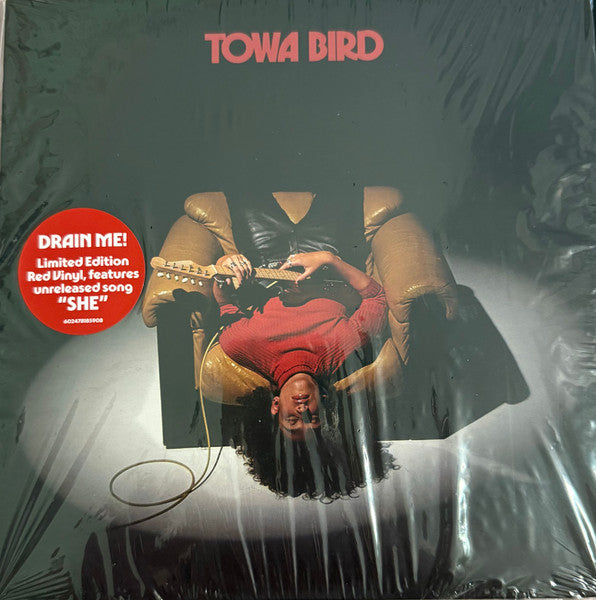 Towa Bird : Drain Me/She (7", Single, Ltd, Red)