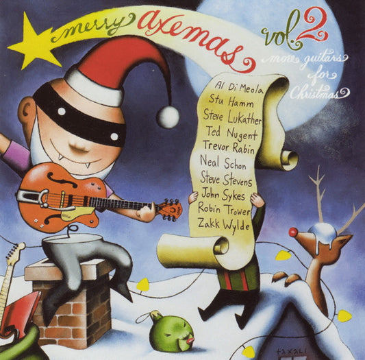 Various : Merry Axemas, Vol. 2 (More Guitars For Christmas) (CD, Comp)