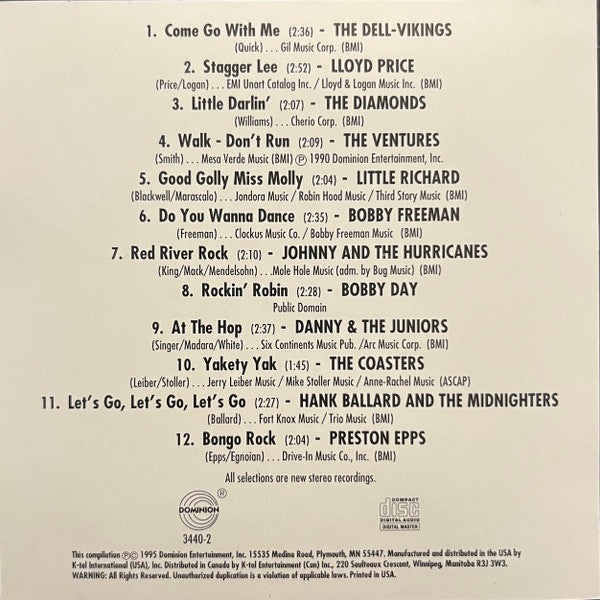 Various : Car Trax - Rockin' In The Fast Lane (CD, Comp)