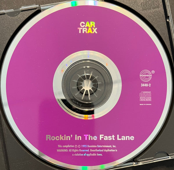 Various : Car Trax - Rockin' In The Fast Lane (CD, Comp)