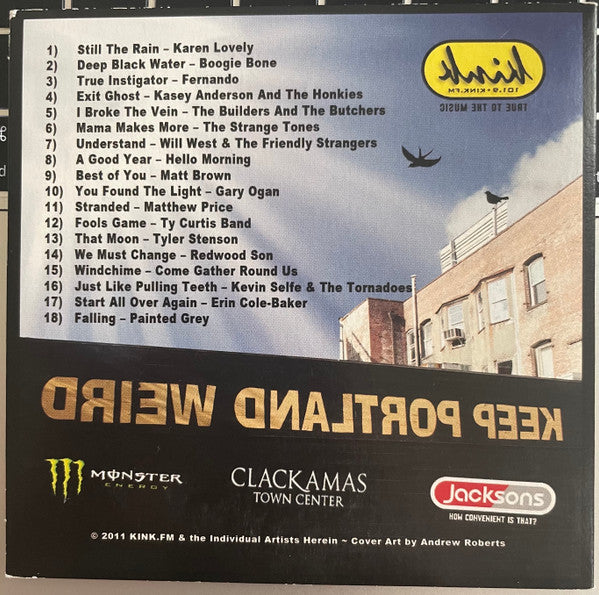 Various : Keep Portland Weird - KINK Locals Only: Vol. 4 (CD, Comp, Promo)