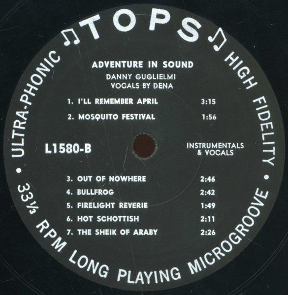Danny Guglielmi : Adventure In Sound (LP, Album)