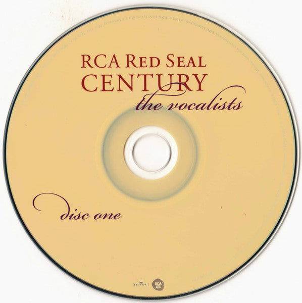 Various : RCA Red Seal Century (The Vocalists) (2xCD, Comp, Mono)