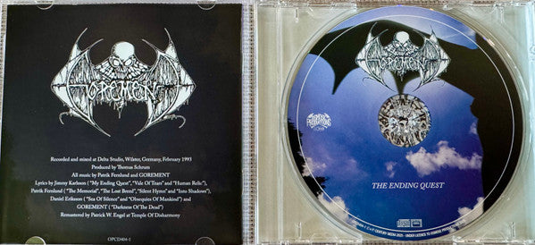 Gorement : The Ending Quest (CD, Album, RE, RM, RP)
