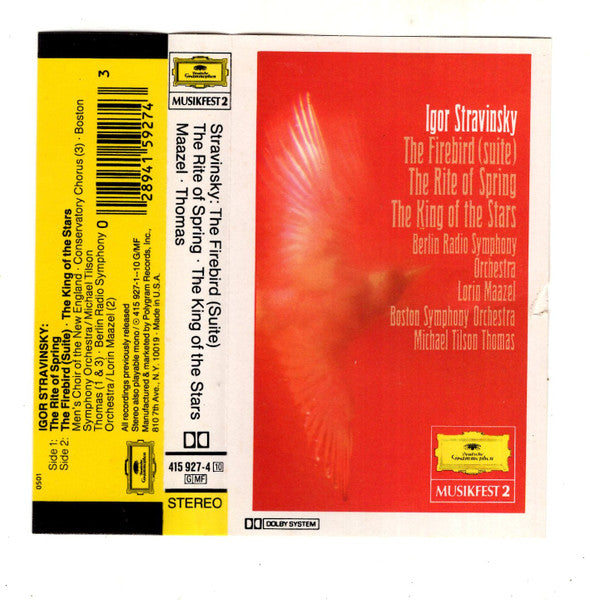 Lorin Maazel : The Firebird Suite (Cass, Comp, RE)