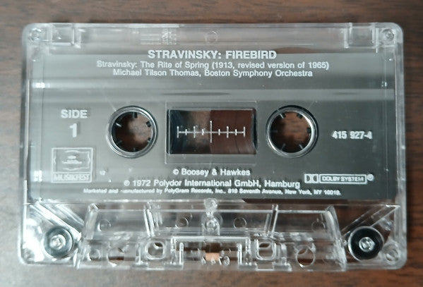 Lorin Maazel : The Firebird Suite (Cass, Comp, RE)