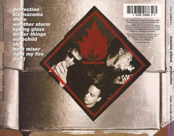 Massive Attack : Protection (CD, Album)