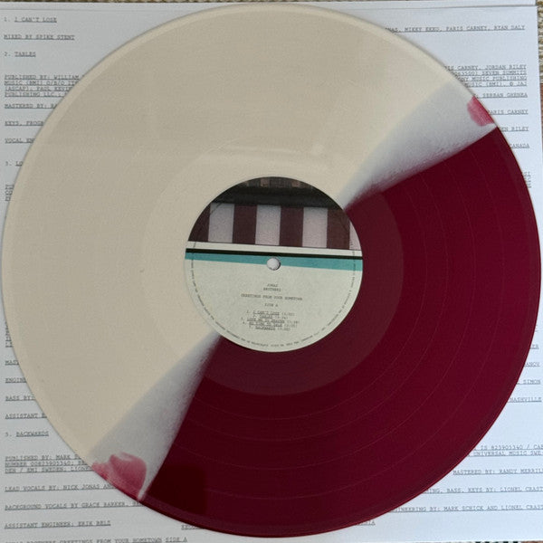 Jonas Brothers : Greetings From Your Hometown (LP, Album, Ltd, Red)