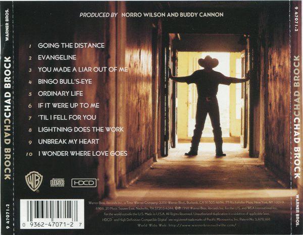 Chad Brock : Chad Brock (HDCD, Album)