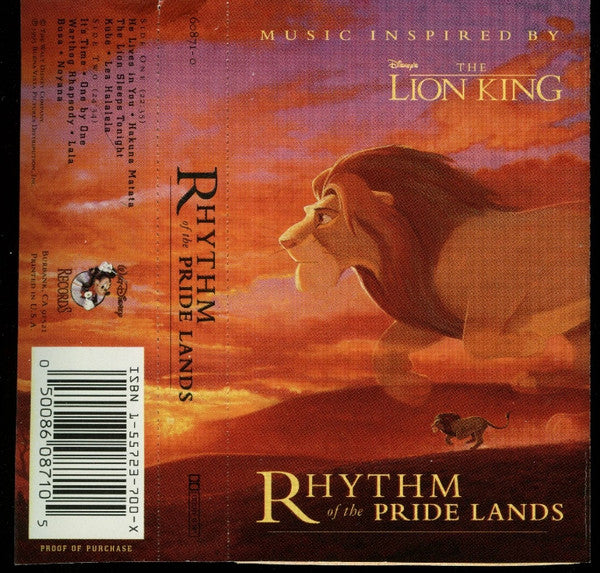 Lebo M : Rhythm Of The Pride Lands (Cass, Album)