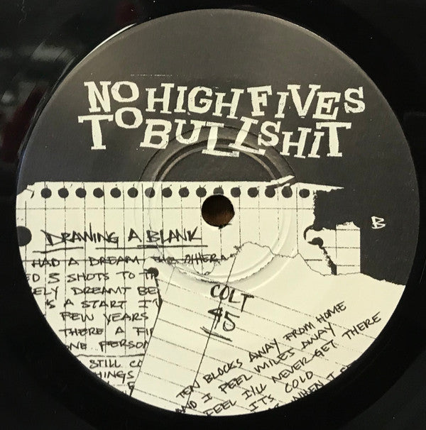Snuggle / No High Fives To Bullshit : Split 7" (7")