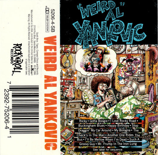 "Weird Al" Yankovic : "Weird Al" Yankovic (Cass, Album, RE)