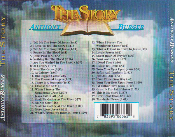 Anthony Burger : The Story (CD, Album)