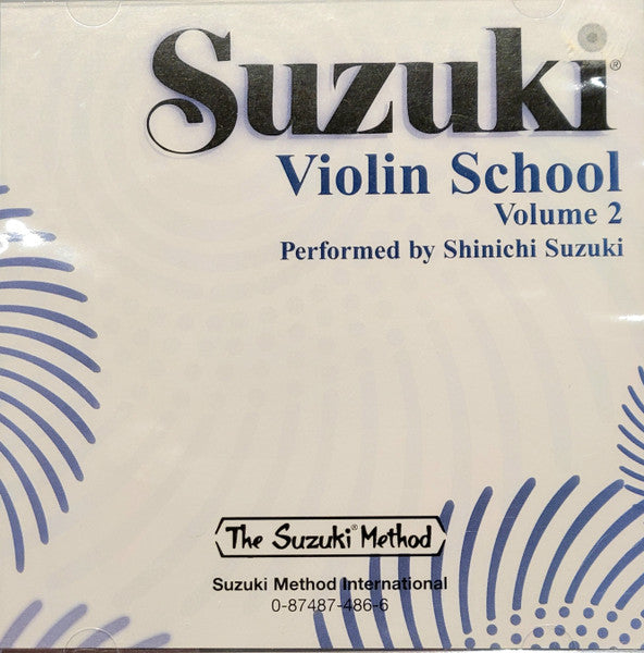 Shinichi Suzuki (2), David Nadien : Suzuki Violin School, Volume 2 (CD)
