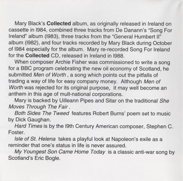 Mary Black : Collected (CD, Comp)