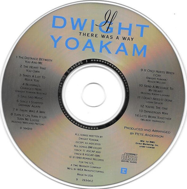 Dwight Yoakam : If There Was A Way (CD, Album, Club)