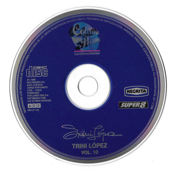Trini Lopez : Colección Platino (Vol. 10) (CD, Comp)