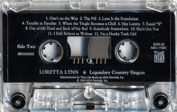 Loretta Lynn : Loretta Lynn - Legendary Country Singers (Cass, Comp, Dol)