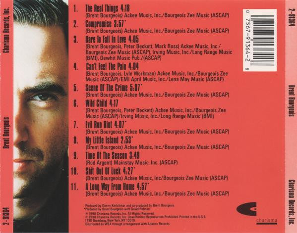 Brent Bourgeois : Brent Bourgeois (CD, Album)